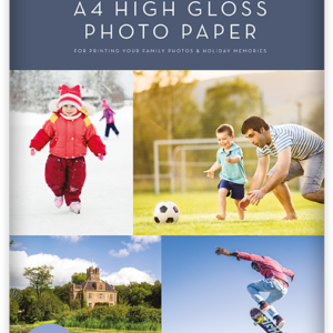A4 High Gloss Photo Paper 10 Pack