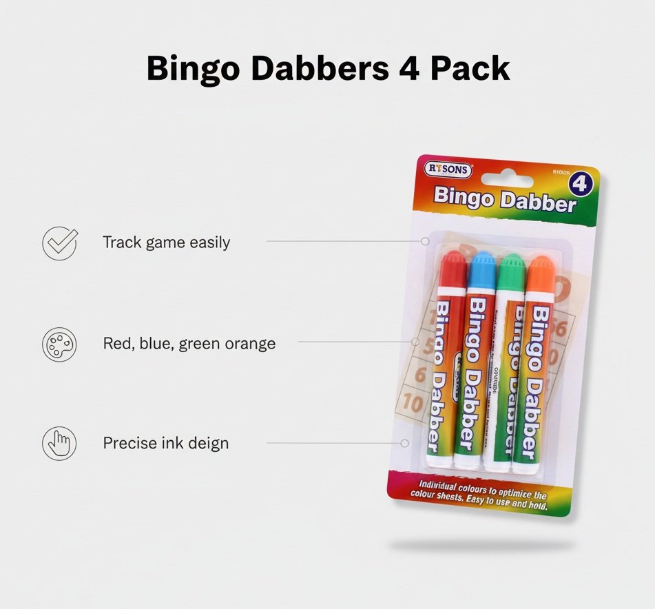 Bingo Dabbers 4 Pack - Image 2