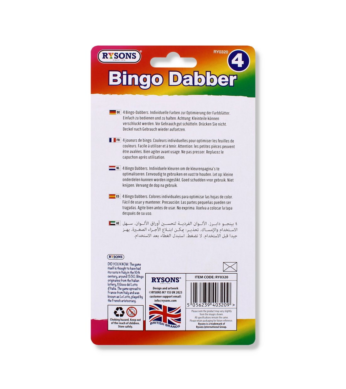 Bingo Dabbers 4 Pack - Image 6