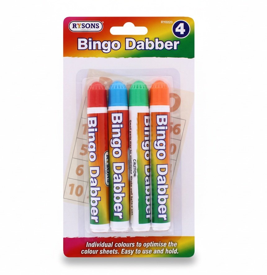 Bingo Dabbers 4 Pack