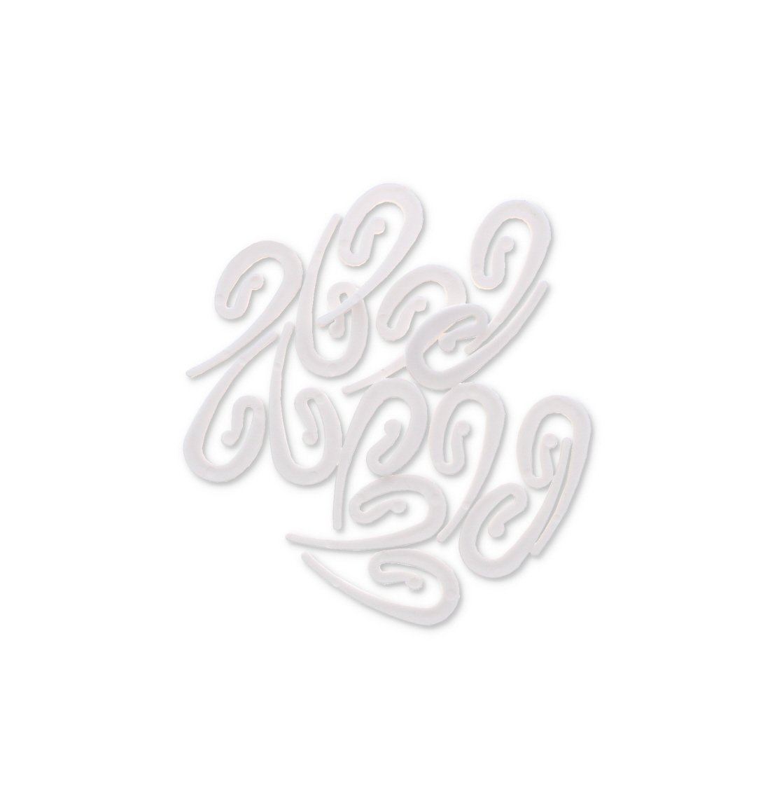 Decorail Curtain Hooks 200 Pack - Image 5