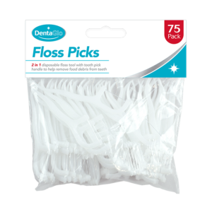 Dental Floss Toothpicks 75 Pack
