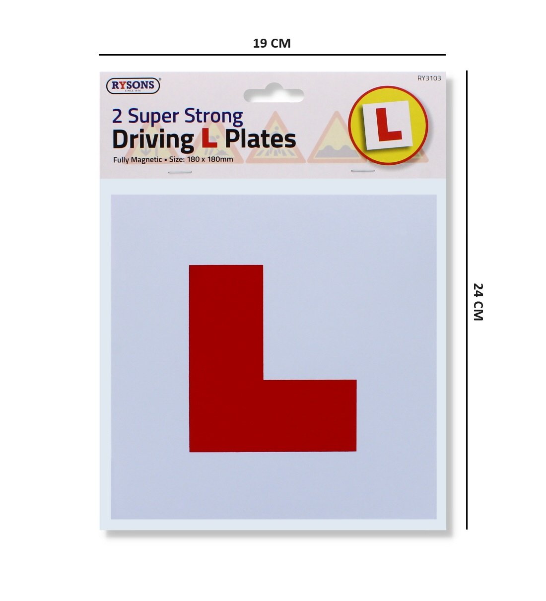 Magnetic L Plates 2 Pack - Image 5