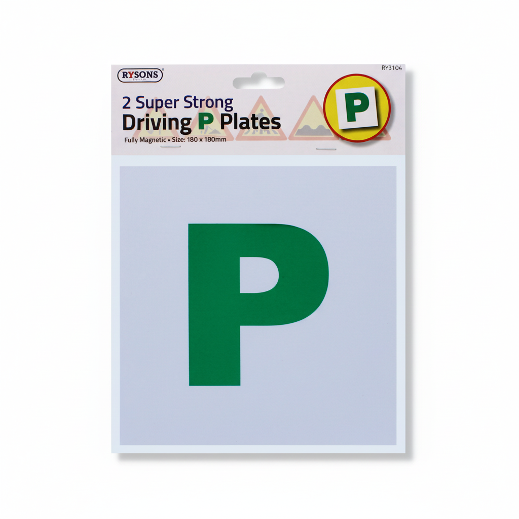Magnetic P Plates 2 Pack for New Drivers - Image 8