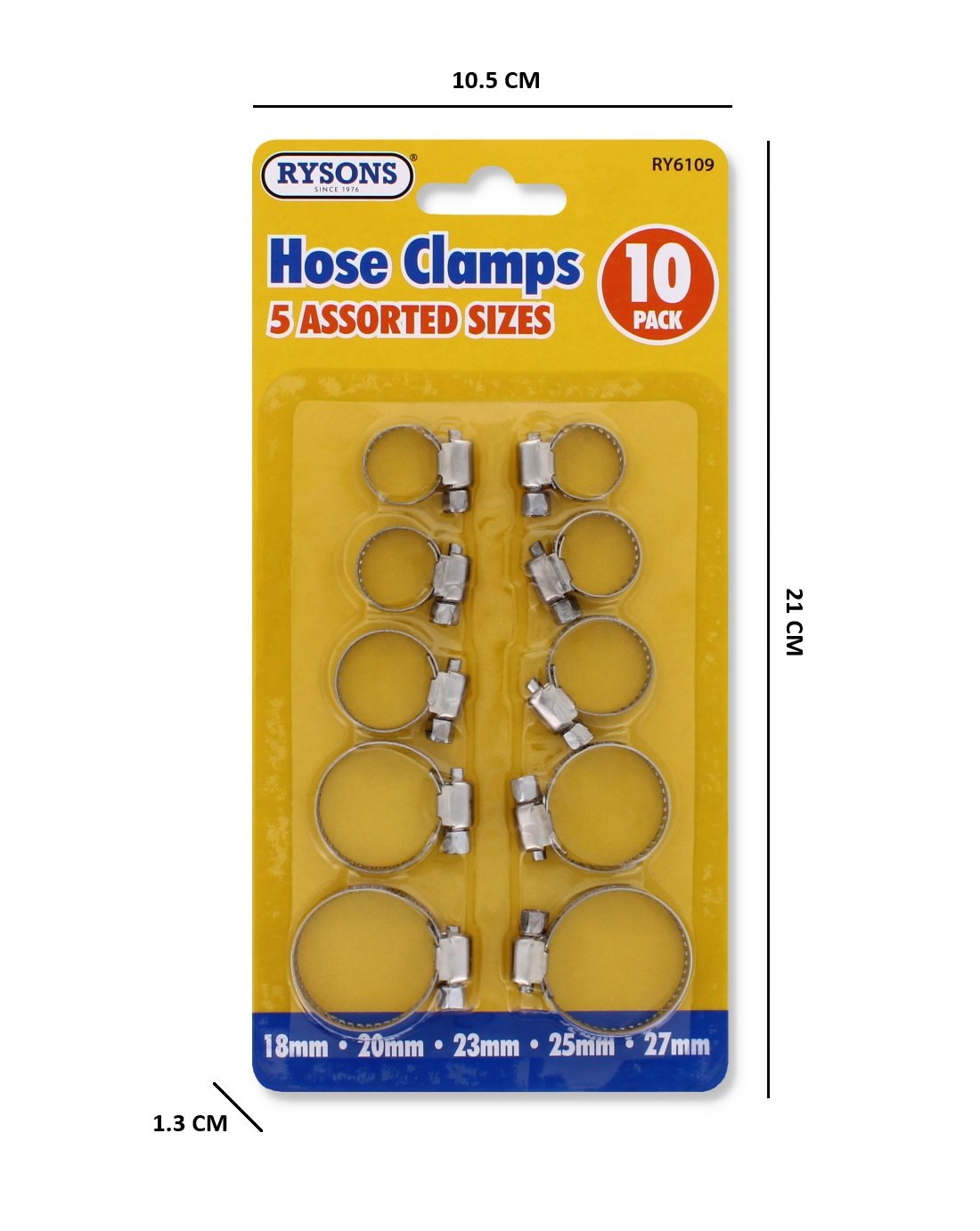 Hose Clamp Set 10pc - Image 4