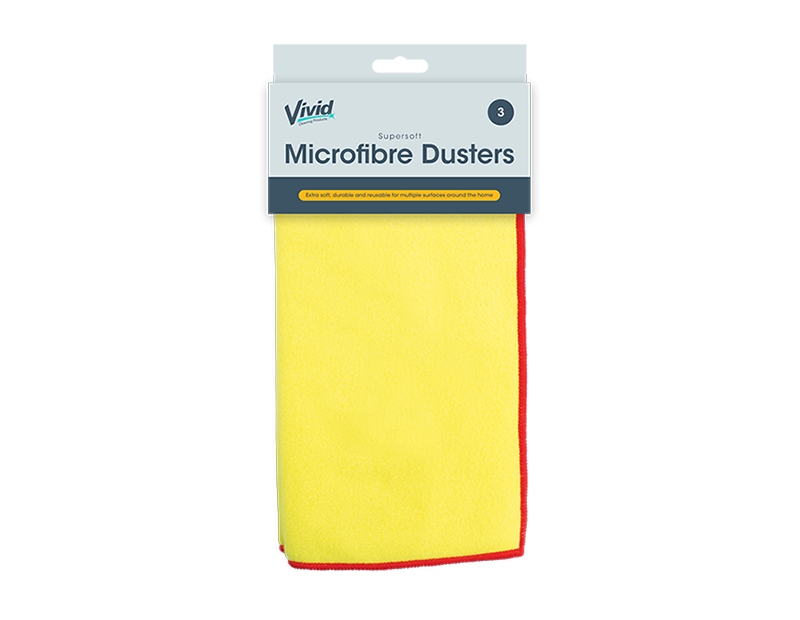 Microfibre Dusters 3 Pack