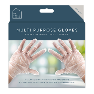 Multi-Purpose Disposable Gloves 100 Pack