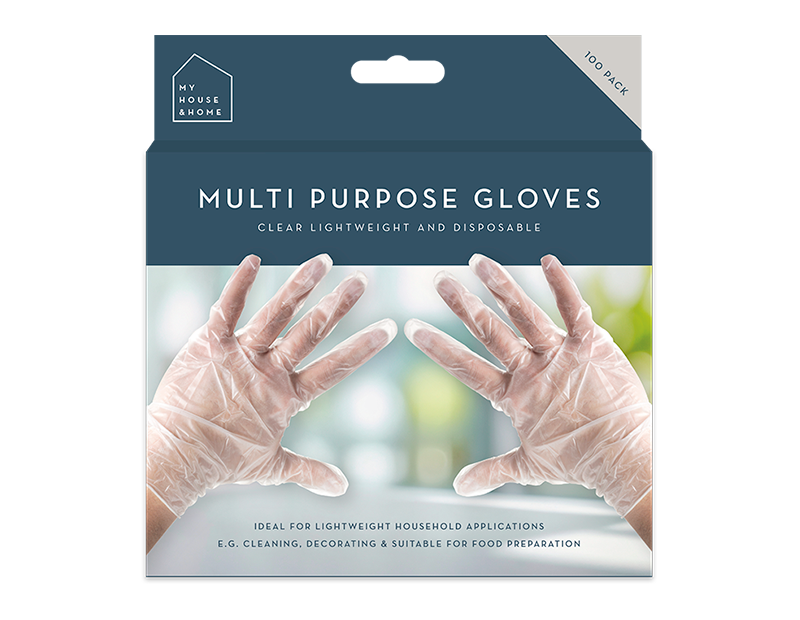 Multi-Purpose Disposable Gloves 100 Pack