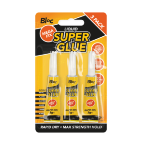 Super Glue 3g 3 Pack