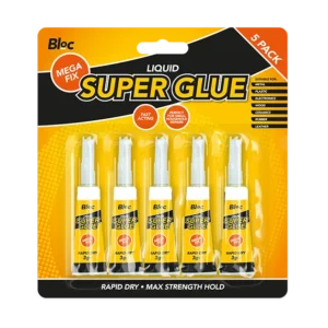 Super Glue 3g 5 Pack
