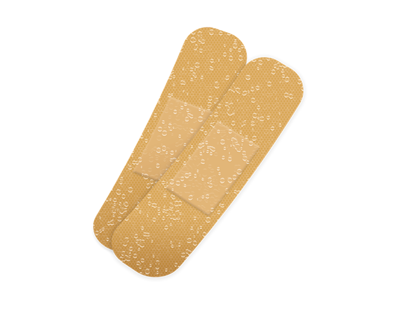 Waterproof Plasters 100 Pack - Image 2