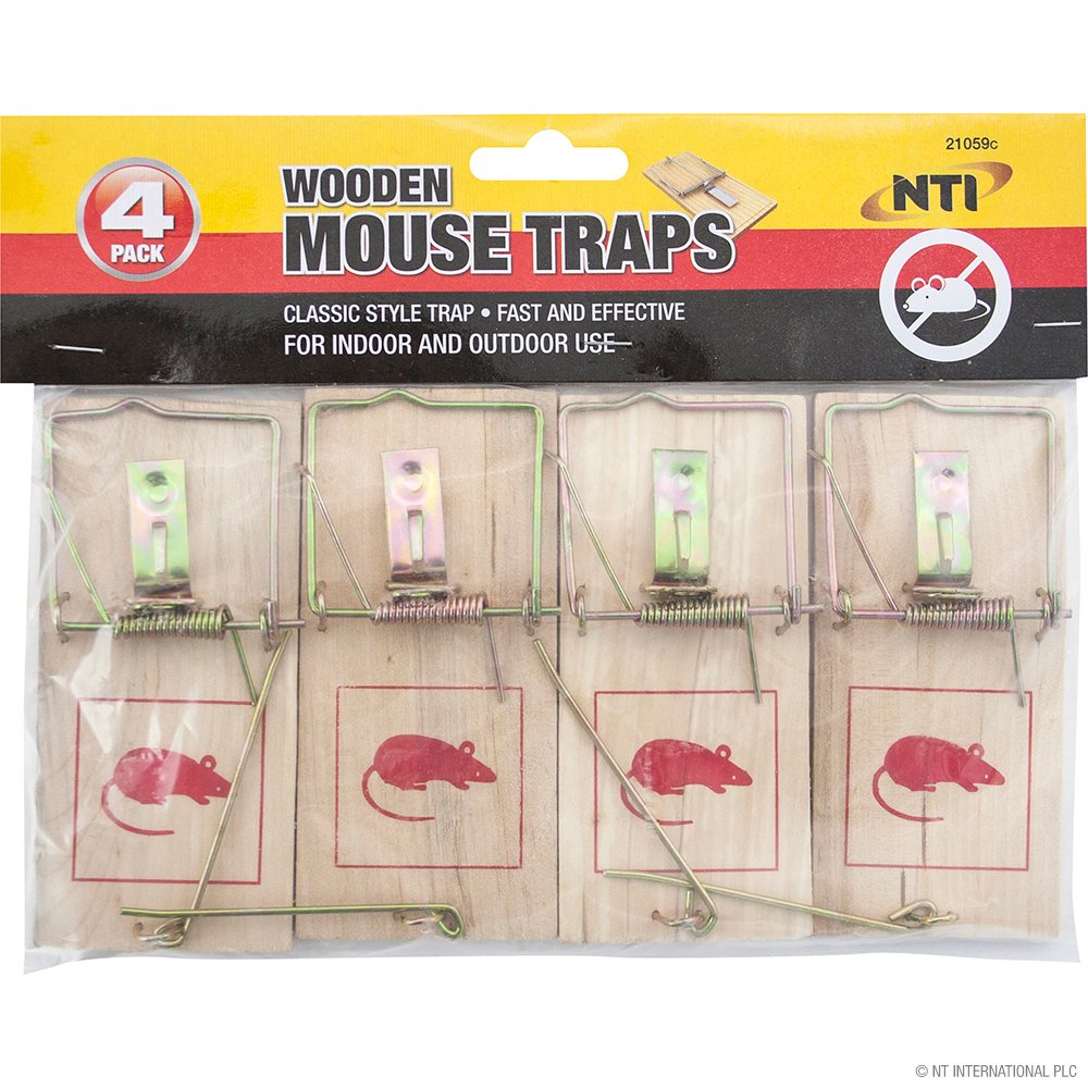 Wooden Mouse Traps
