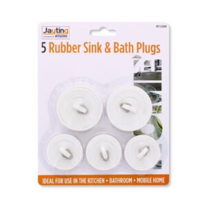 Bath Plug Set 5 Pack