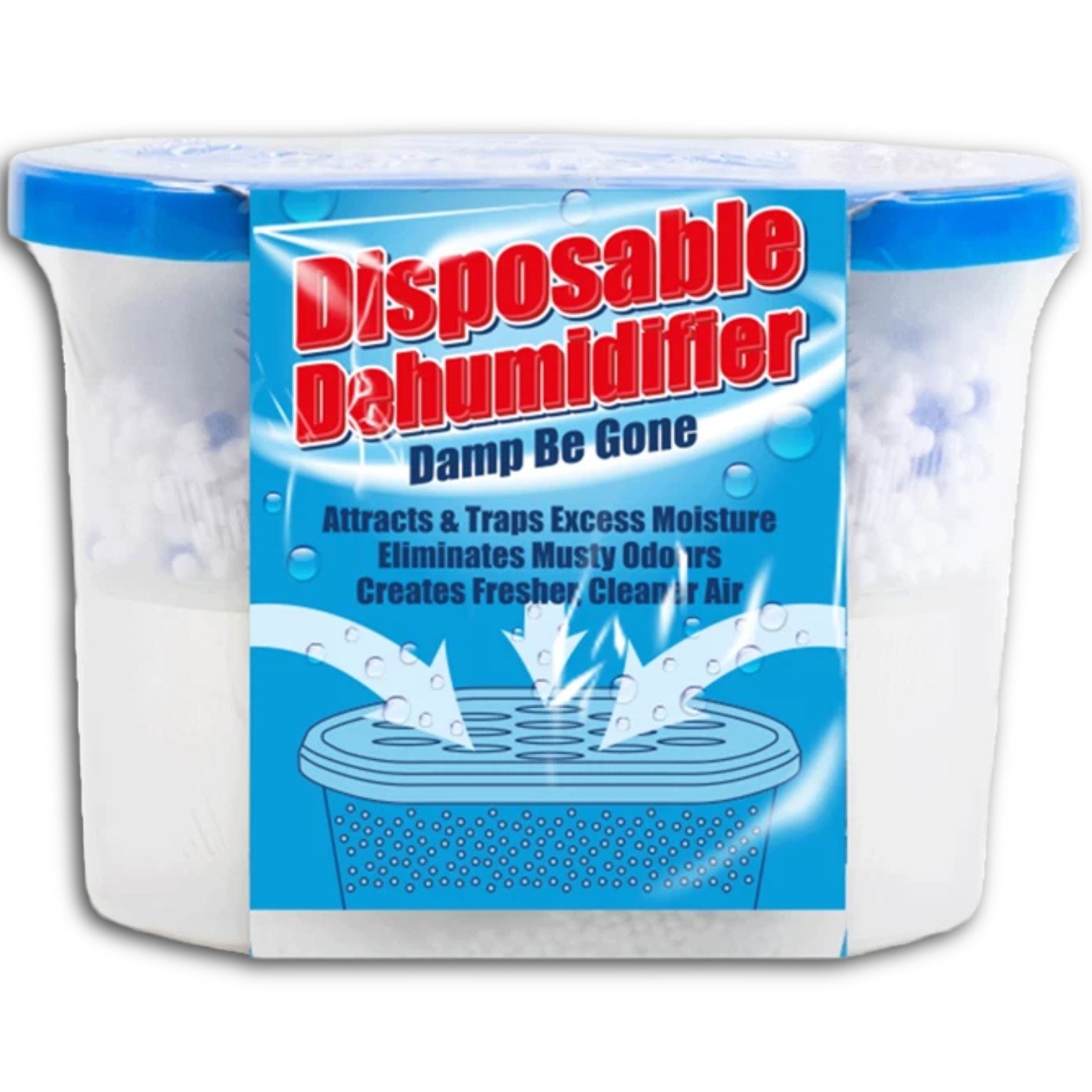 Fragranced Dehumidifier 500ml Moisture Absorber for Damp & Condensation - Image 3