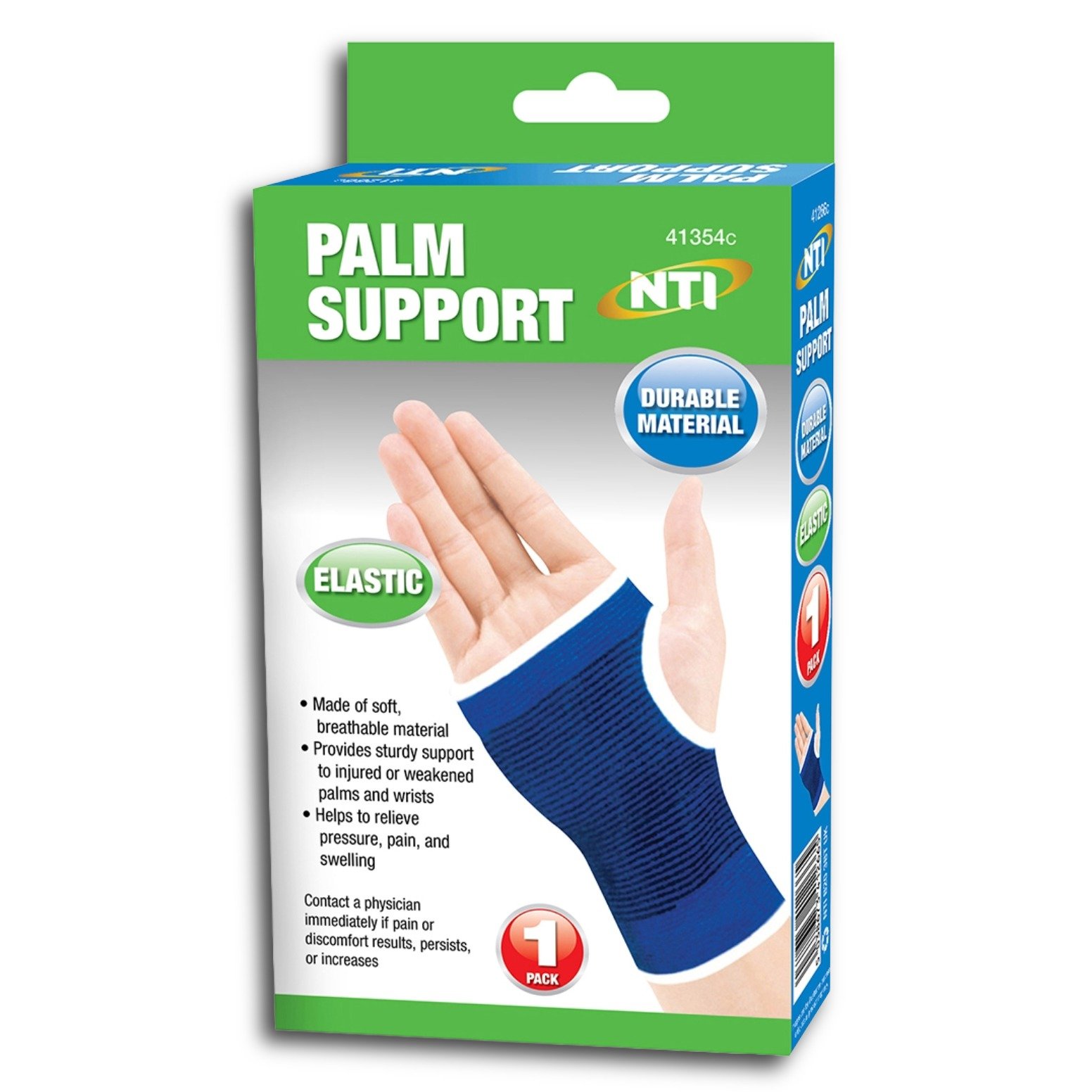 Elastic Knee Support Blue Breathable Compression Support Sleeve - Image 5