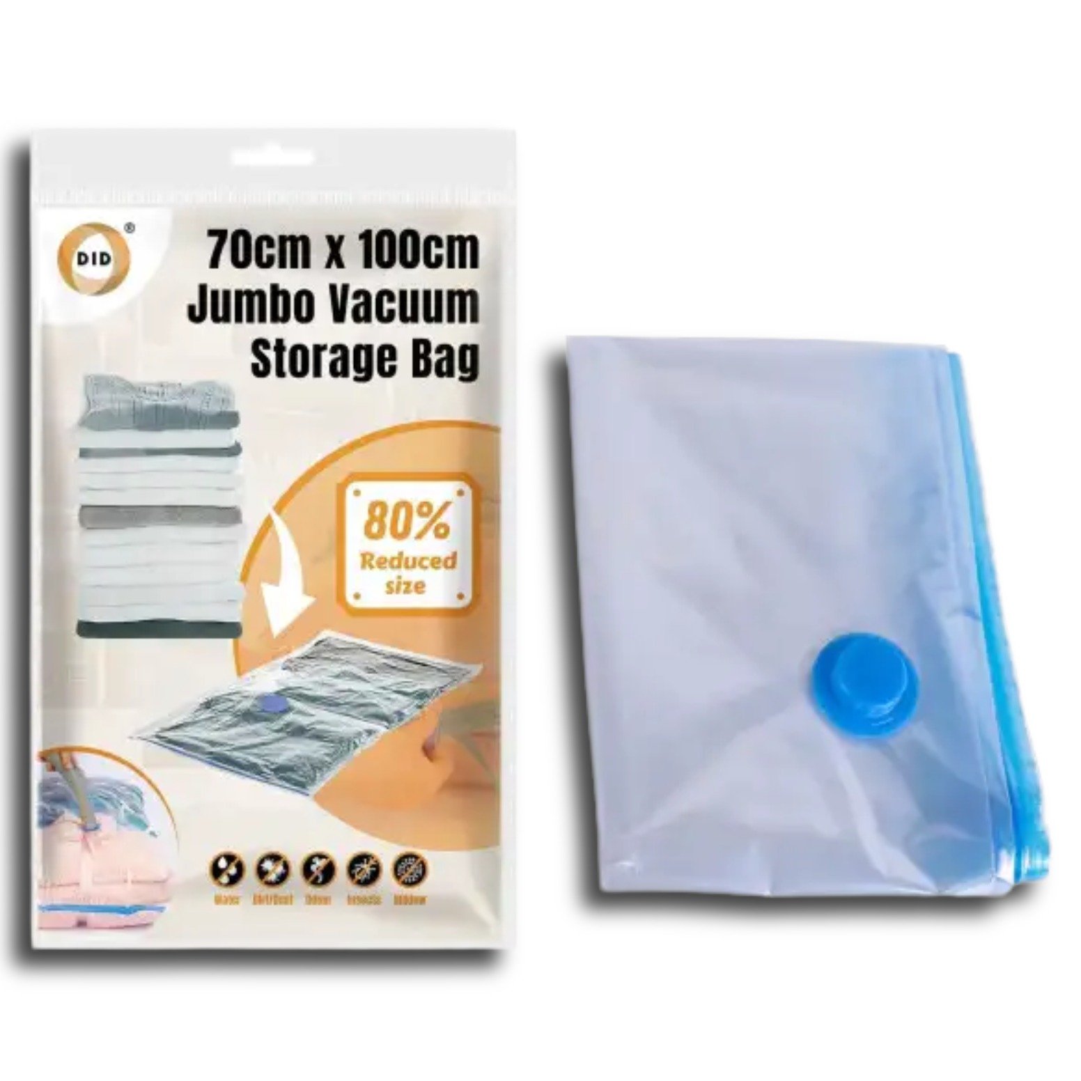 Vacuum Storage Bags Medium Large Jumbo Space Saving Compression Bags - Image 2